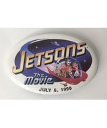 1990 JETSONS THE MOVIE Button Pin PROMOTIONAL Universal Studios Cartoon - £6.31 GBP