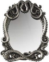 Kraken Antique Inspired Steampunk Tabletop Decoration, Gothic Mirror Home Accent - $40.97