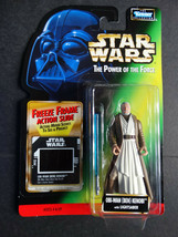 1997 Star Wars POTF Obi-Wan Ben Kenobi Freeze Frame Action Slide Action Figure - £7.99 GBP