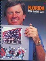 Florida Gators NCAA Football Media Guide 1990-pix-stats-1st year of Steve Spu... - £54.62 GBP