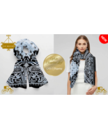 Satin Scarf 35x35 Premium Silk Wrap, Lightweight, Vibrant, and Free Ship... - $49.26 CAD