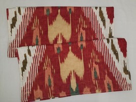 Pair of Pottery Barn ~ Petra Ikat Throw Pillow Covers ~ Nice Condition - £36.42 GBP