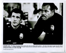 Lethal Weapon 3 8&quot;x10&quot; B&amp;W Promotional Still Mel Gibson Danny Glover FN - £17.11 GBP
