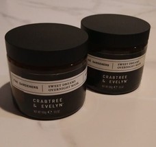 2x Crabtree &amp; Evelyn The Gardeners Sweet Dreams Overnight Mask 3.5 oz NWOB - £27.48 GBP
