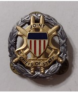 US ARMY JOINT CHIEF OF STAFF BADGE MINIATURE  VINTAGE USED :KY25-5 - $31.24 CAD