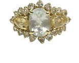Emerald Unisex Cluster ring 14kt Yellow Gold 407994 - $229.00