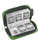 New LOT Of 9 ECO-FUSED Memory Card STORAGE CASES Green For SD SDHC XD MM... - £24.92 GBP