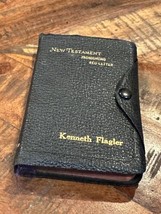 Antique Red Letter Vest-Pocket Edition New Testament BIBLE - £19.41 GBP