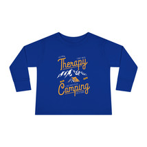 Toddler Camping Long Sleeve Tee &quot;You Know... I Don&#39;t Need Therapy&quot; Yello... - £22.23 GBP