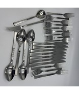 MCM Ekco Eterna CANTINA Stainless 18/8 Flatware 25 Piece Set Made in Japan - $837.95 MXN