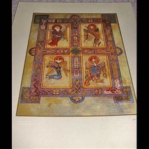 THE BOOK OF KELLS 3 x Limited Edition 30 Color Serigraph Prints Celtic Art  - £195.29 GBP