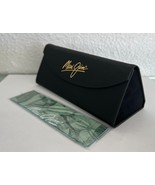 Maui Jim Sunglasses Folding Hard Case Cleaning Cloth Bag Authentic NEW Black - $24.63