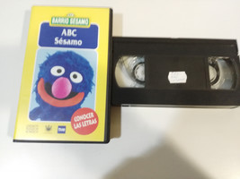 Sesamstraße Abc Kennenlernen Buchstaben Kassette Tape VHS Sammler - $179.11 MXN