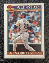 1991 Topps Micro All-Star - Ken Griffey Jr #392 - Fast Shipping - £3.90 GBP