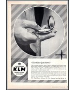 1950s KLM Royal Dutch Airlines PRINT AD BX3 - $104.08 MXN