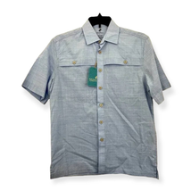  Light Blue Short Sleeve Shirt SMALL Mesh Lined Ventilation Men&#39;s NEW  - £17.70 GBP
