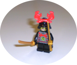 Used LEGO Ninjago Stone Army Scout Minifig Gold Sword 3626cpb0843 - 973pb1349c01 - $12.95