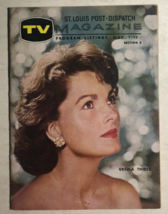 TV MAGAZINE St. Louis (MO) Post-Dispatch May 7, 1961 Ursula Thiess - £11.79 GBP