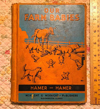 Anna + Stuart Hamer 1934 Our Farm Babies * Reading Primer Vintage BW Photography - £59.41 GBP