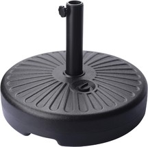 Umbrella Base Heavy Duty Stand Pole Holder Water Filled 50LB Patio Umbre... - $44.71 CAD