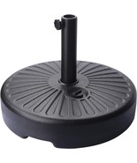Umbrella Base Heavy Duty Stand Pole Holder Water Filled 50LB Patio Umbre... - $44.69 CAD