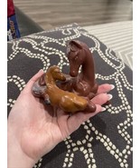 Vintage Foal Sculpture Horse And Foal Handcrafted - $9.72