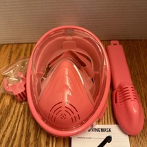 Pink Diving/Snorkeling Mask New Open Box - £7.86 GBP