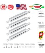Universal Fit 304 Stainless Steel Grill Crossover Tubes - 4 Pack Durable... - $37.18 CAD