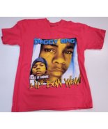 Vintage 2000s Red Lil Bow Wow Kids Shirt Youth Large Double Sided Rap Te... - £18.21 GBP