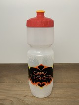 Vintage Gary Fisher Water Bottle Clear 26oz Flames Logo Trek New Old Sto... - $39.55