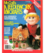 McCalls Needleworks and Crafts December 1987 Knit, Crochet, Cross Stitch... - £5.85 GBP