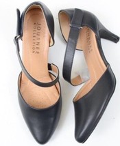 Journee Collection Womens  Faux Leather Mary Janes Shoes Brown Sz7 - Wor... - $28.18