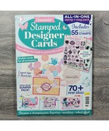 Homemaker Stamped Designer Cards Stamp + Magazine Pack w/55 Dovecraft St... - £6.14 GBP