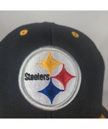 Pittsburgh Steelers Hat Adjustable Black NFL Apparel Reebok Embroidered ... - $342.52 MXN