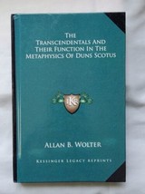 The Transcendentals And Their Function In The Metaphysics By Allan B. Wo... - £12.86 GBP