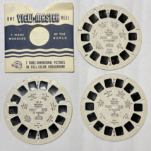 3 View-Master Reels 1955 Natural Bridge of Virginia 79-A 79-B &amp; 79-C - £3.99 GBP