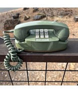 WORK Moss Green Western Electric Princess TouchTone Desk Telephone BELL ... - $366.03 CAD