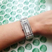 Classic Silver Soul Rhinestone Watch - £23.16 GBP