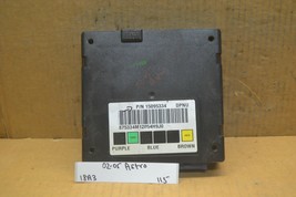 2002-2005 Chevrolet Astro Body Control Unit BCM 15095334 Module 115-18a3 - £7.04 GBP