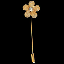 Flower Stick Pin Brooch - £23.59 GBP