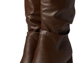 DV Dolce Vita Wandah Womens Slouch Mid-Calf Boots Faux Brown Leather sz ... - £23.44 GBP