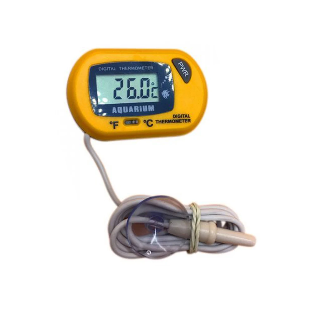 Digital Thermometer Aquarium Fish Tank Swimming Pool Bath Temperature Sensor Met - £152.49 GBP