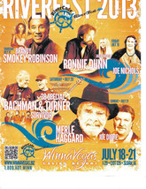 Survivor,BTO,38Special,BrandySmokey Robinson,Merle Haggart,RiverFest 201... - €6,87 EUR