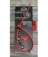 Bell Reusable Key Lock ~ Lightweight Steel Core ~ Multiple Uses - £16.85 GBP