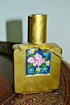 Vintage Handmade Hand Painted Perfume Bottle - $15.74