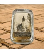 The Real Photo Heavy Glass Paperweight City Hall Albany NY From Teachers... - $38.27 CAD