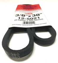 3L380 3/8″ X 38″ Belt 754-0139 754-0257, 954-0139, 954-0257 37X25 170829... - £3.50 GBP