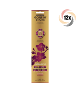 12x Packs Gonesh Extra Rich Black Orchid Incense Sticks | 20 Sticks Per ... - $576.18 MXN