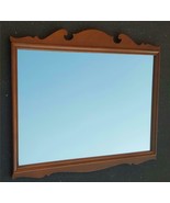 Gorgeous Solid Wood Framed Wall Mirror - VGC - BEAUTIFUL DETAILED PIECE - $338.49 CAD