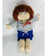 1983 Cabbage Patch Soft Sculpture Doll Girl Plush Red Hair Blue Eyes - $39.99